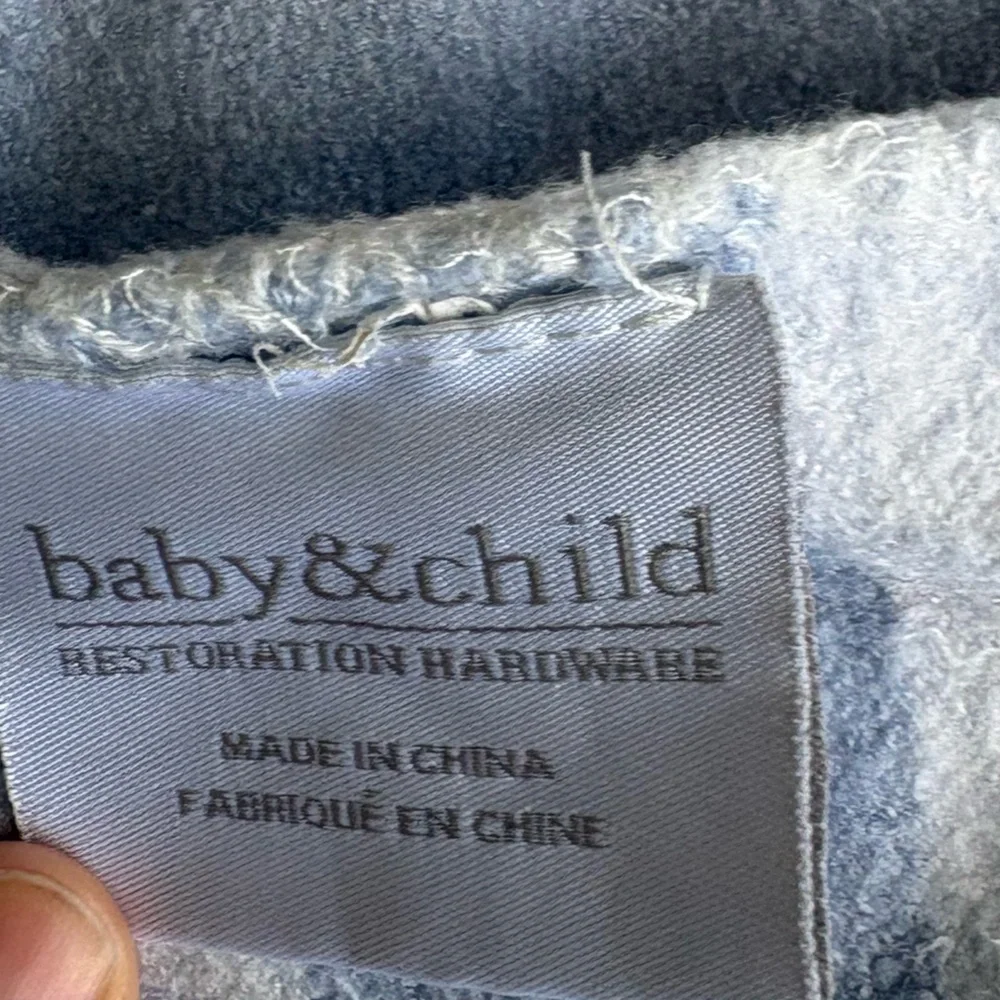 Restoration Hardware Elephant Baby Blanket